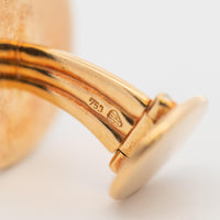 Patek Philippe 18k Yellow Gold Ellipse Cuff Links