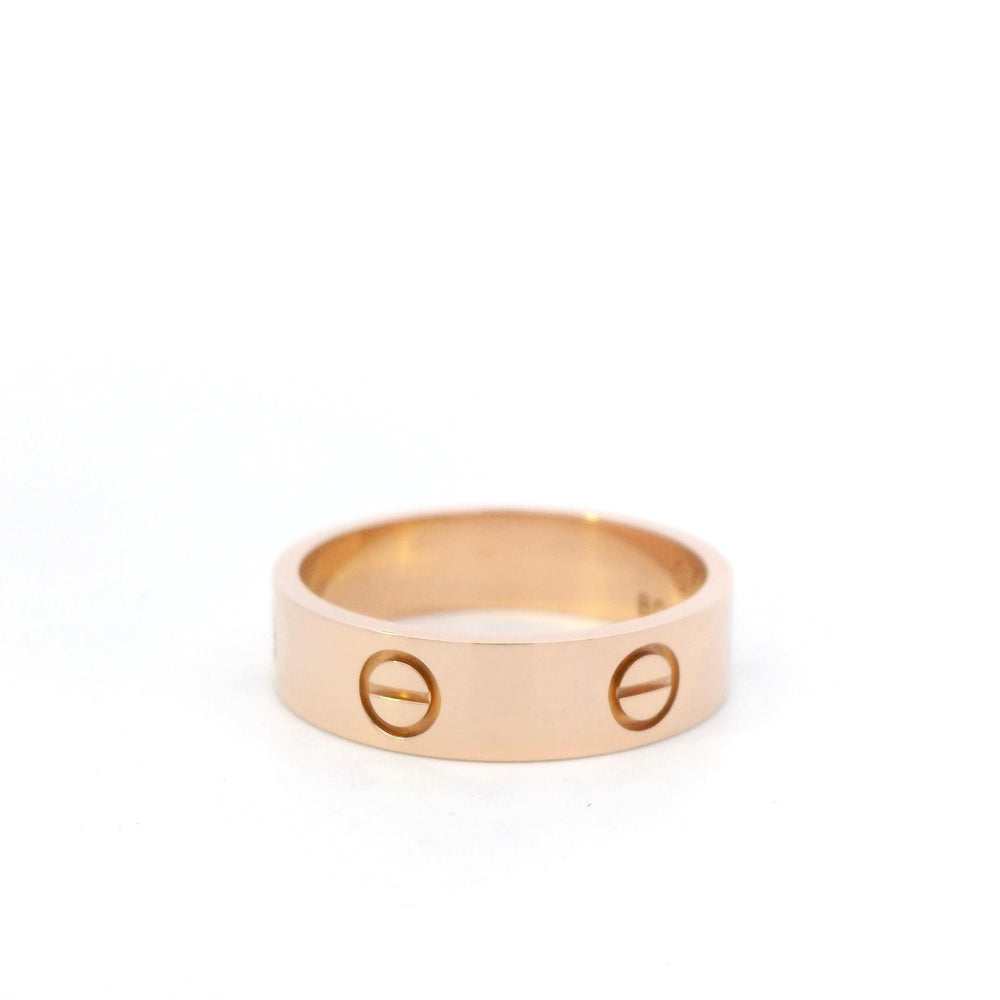 Cartier Classic Love Ring 18K Rose Gold Size 60