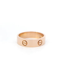 Cartier Classic Love Ring 18K Rose Gold Size 60