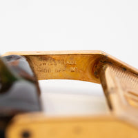 Baume & Mercier 18k Tiger's Eye Dial YG 37213