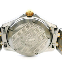 Omega Seamaster 36mm Quartz 18k Yellow Gold
