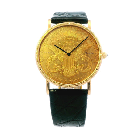 Corum 1897-D $20 Liberty 35mm 18K YG