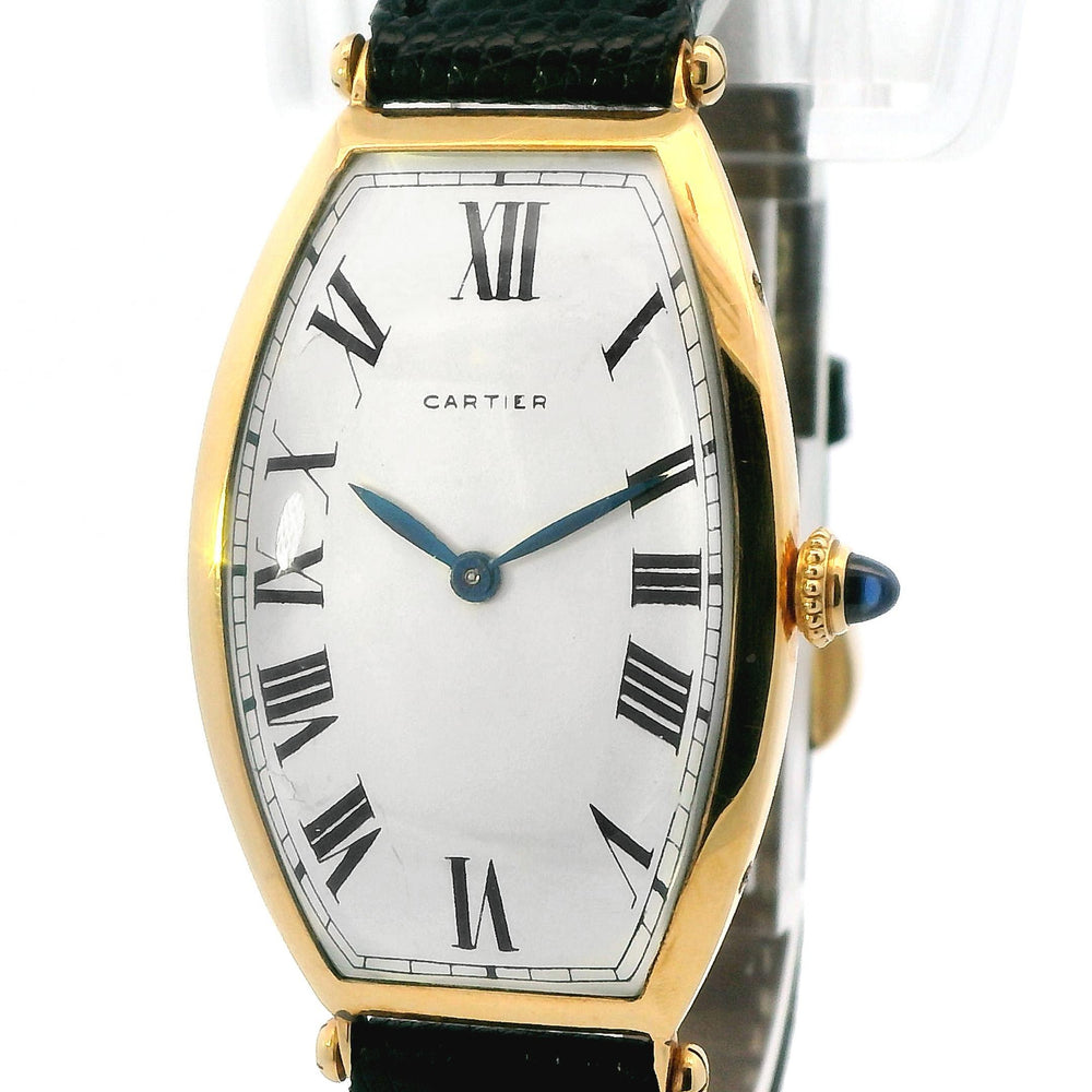 Cartier Tonneau 22540 18k Yellow Gold