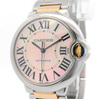 Cartier Ballon Bleu 36mm 18k RG S/S Automatic