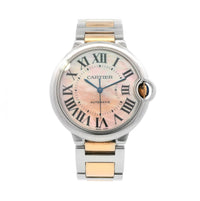 Cartier Ballon Bleu 36mm 18k RG S/S Automatic