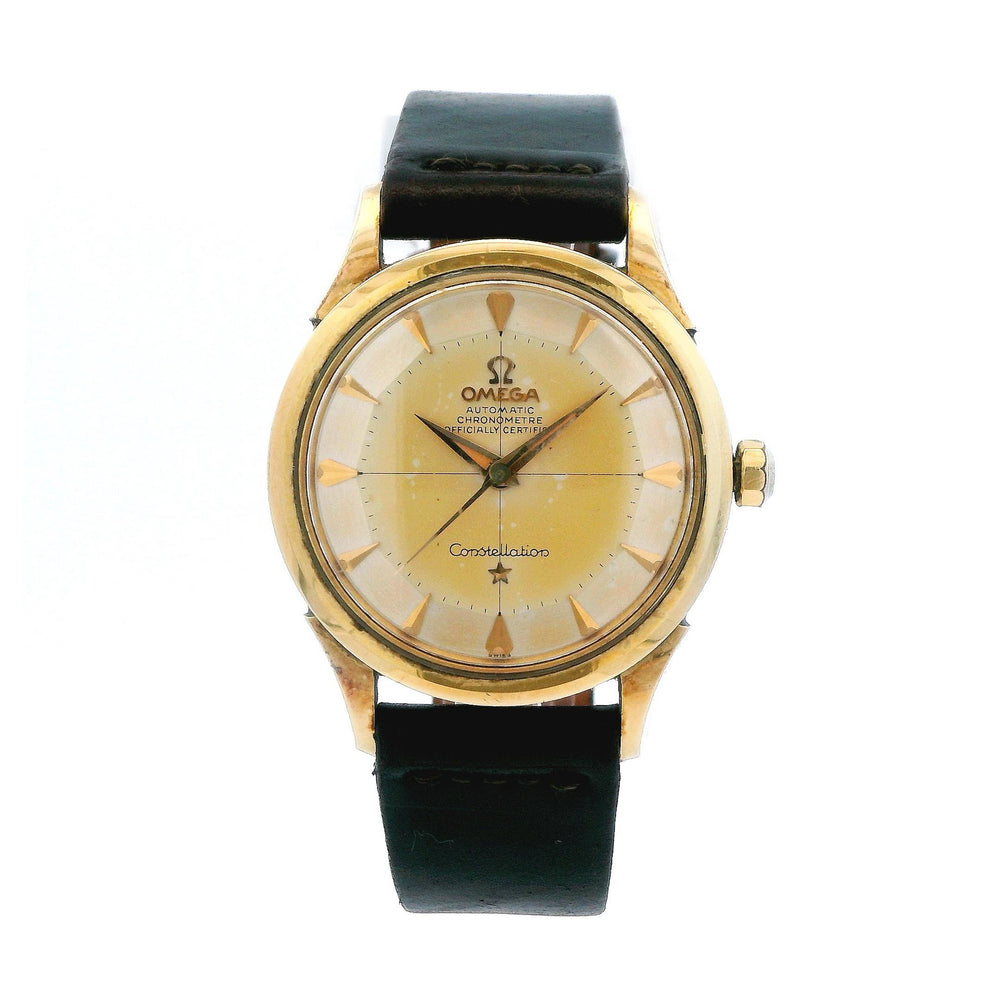 Omega Constellation 34mm 18k Yellow Gold