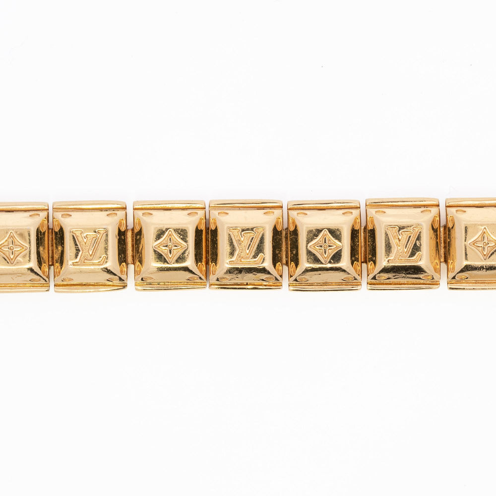 Louis Vuitton Bracelet - Elegant Luxury Accessory Gold Plated/Base Metal