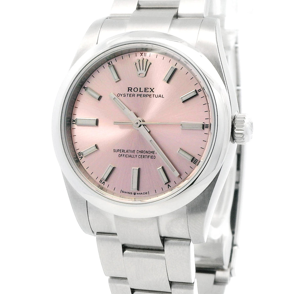 Rolex Oyster Perpetual 34mm Stainless Steel 124200