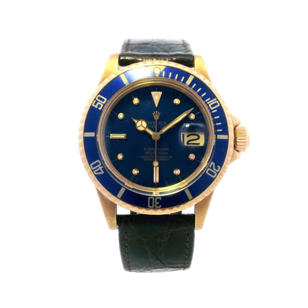 Rolex Submariner 18k YG 1680 Custom Band