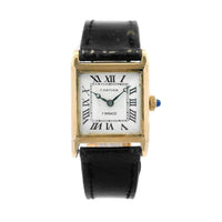 Cartier Tank 24mm 18k Yellow Gold