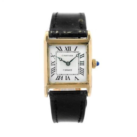 Cartier Tank 24mm 18k Yellow Gold