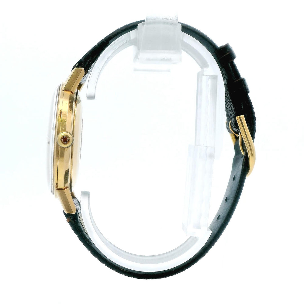 Omega Seamaster 34mm 18k Yellow Gold / Leather band