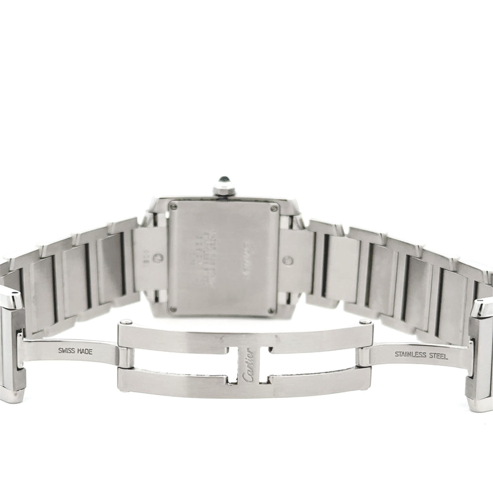 Cartier Tank Francaise Medium Stainless Steel 2485