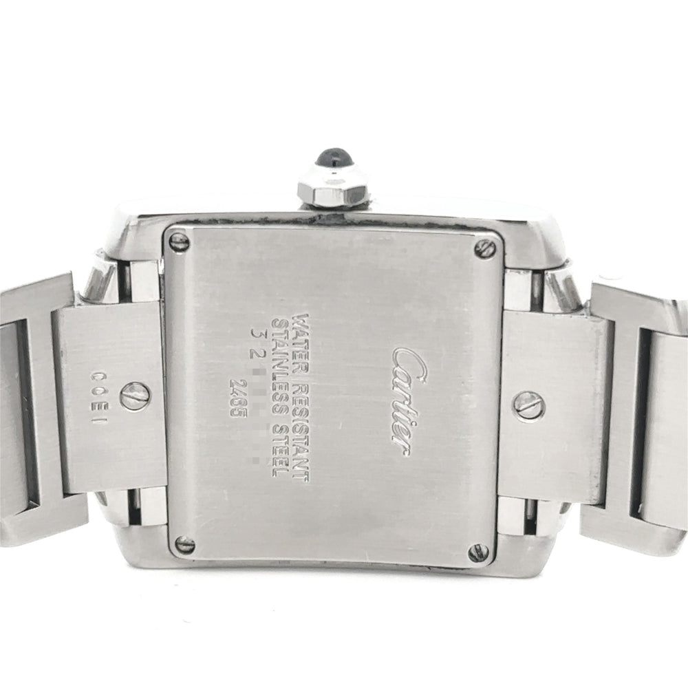 Cartier Tank Francaise Medium Stainless Steel 2485