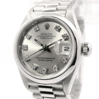 Rolex Datejust 26mm Platinum Diamond 69166