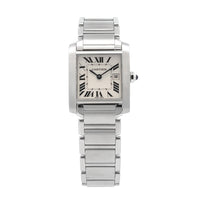 Cartier Tank Francaise Medium Stainless Steel 2465