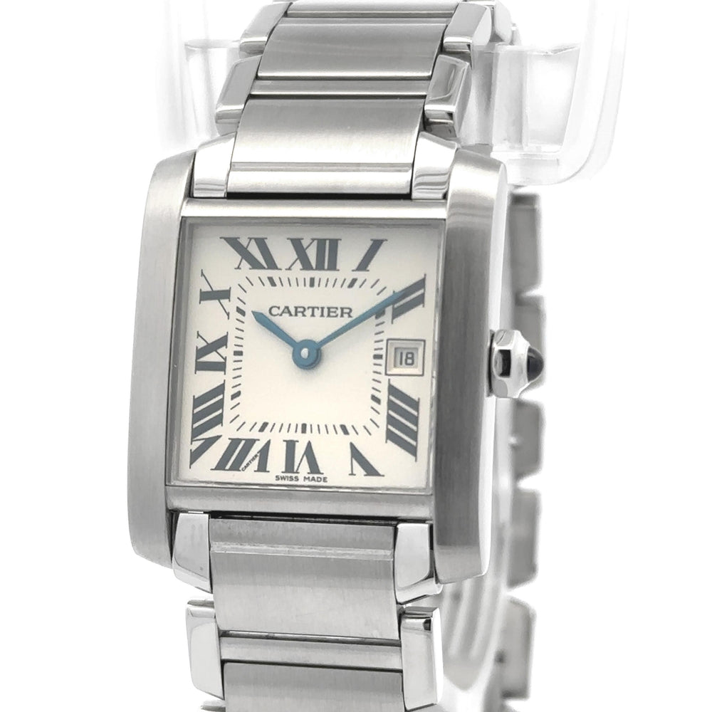Cartier Tank Francaise Medium Stainless Steel 2465