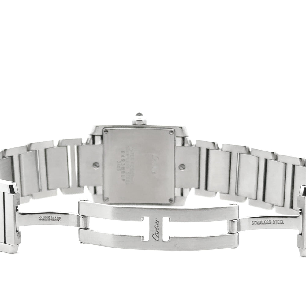 Cartier Tank Francaise Medium Stainless Steel 2465