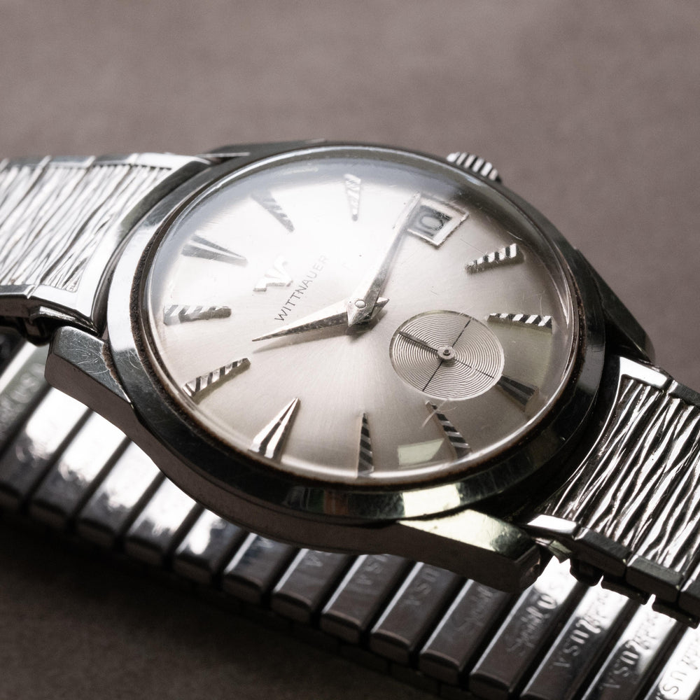 Wittnauer 6300 Stainless Steel 34mm Custom band