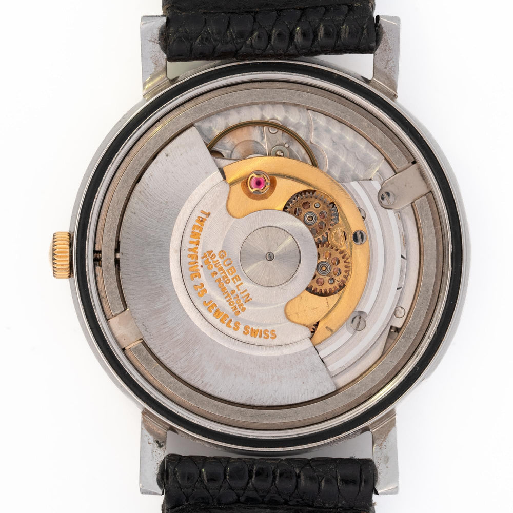 Gubelin 16E 24424-66 34mm 14k YG/SS ETA 2472