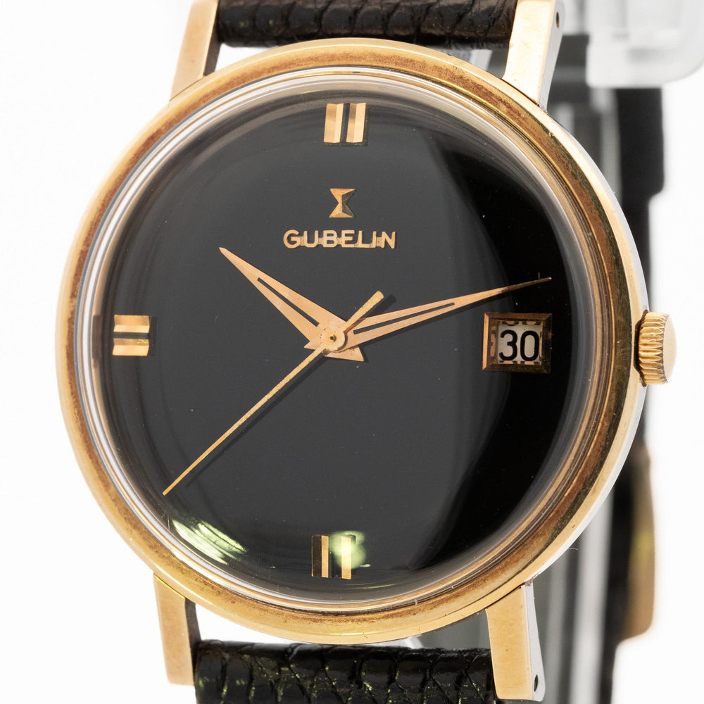 Gubelin 16E 24424-66 34mm 14k YG/SS ETA 2472