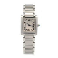 Cartier Tank Francaise Small Stainless Steel 2384