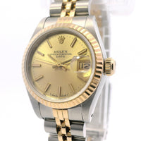 Rolex Date 26mm Stainless Steel/Yellow Gold 69173