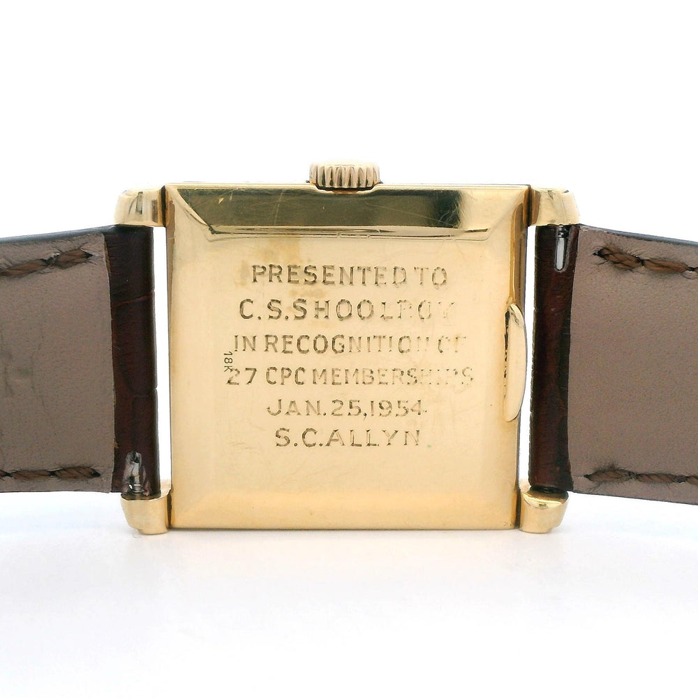 Patek Philippe Tank 27mm Yellow Gold
