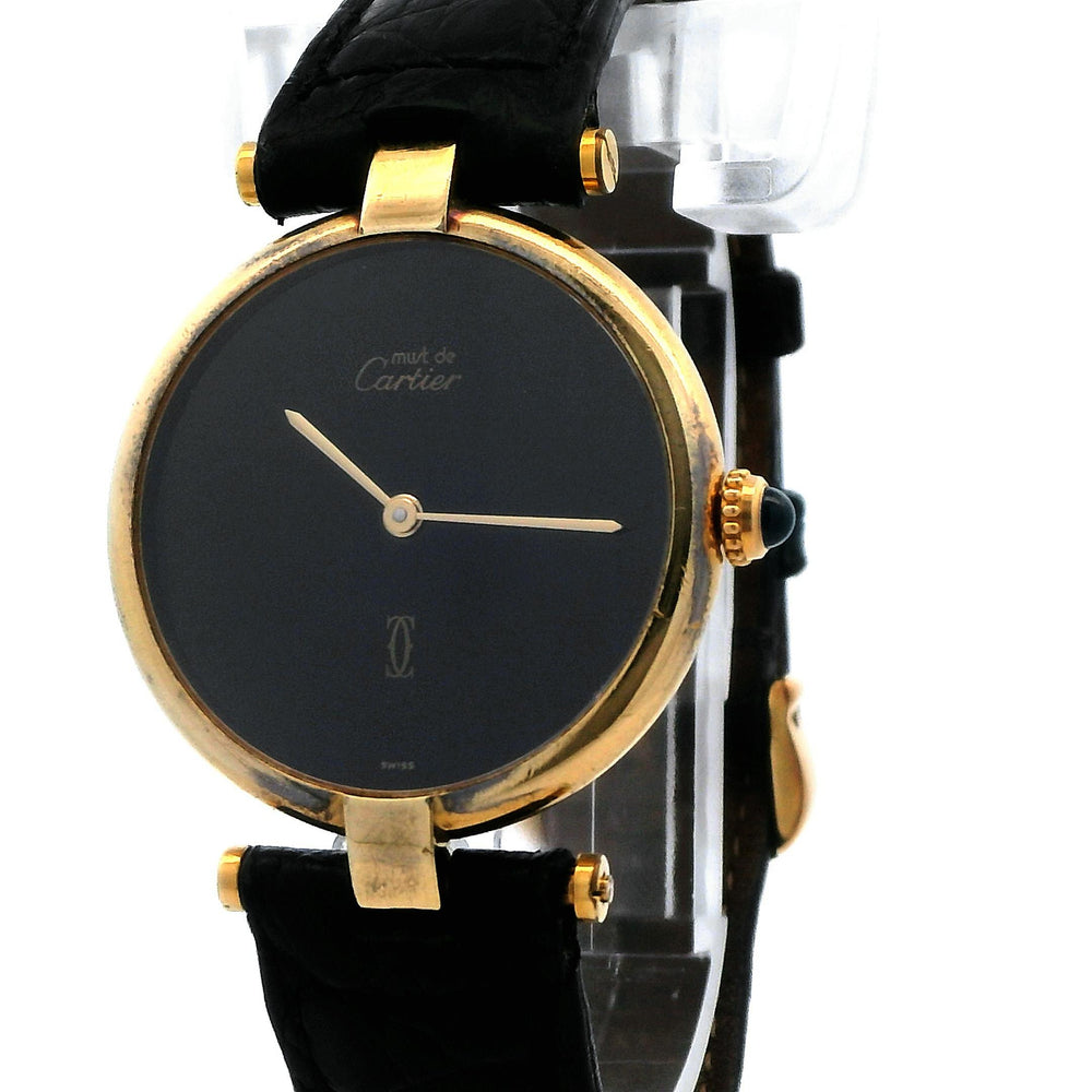 Cartier Must de Cartier 30mm Vermeil Over Silver