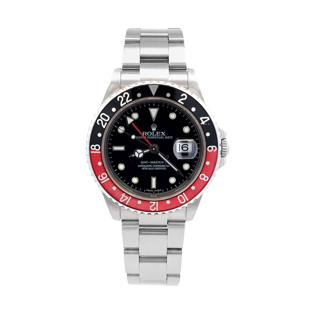 Rolex Coke GMT Master II 40mm Stainless Steel 16710