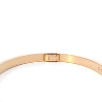 Cartier Thin Love Bracelet 18k Rose Gold Size 15
