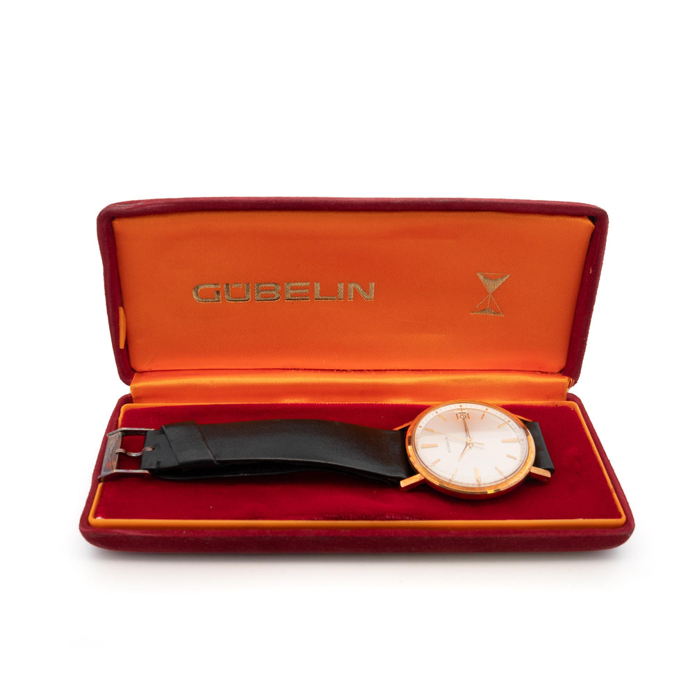 Gübelin 1960s Vintage Watch 18k YG 1438U