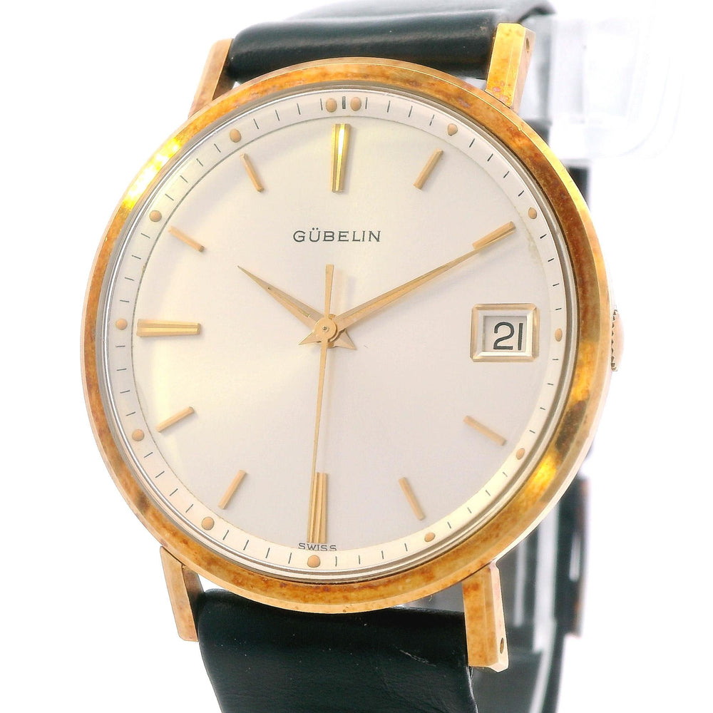 Gübelin 1960s Vintage Watch 18k YG 1438U