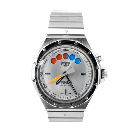 Heuer Regatta 134.500 40mm Stainless Steel