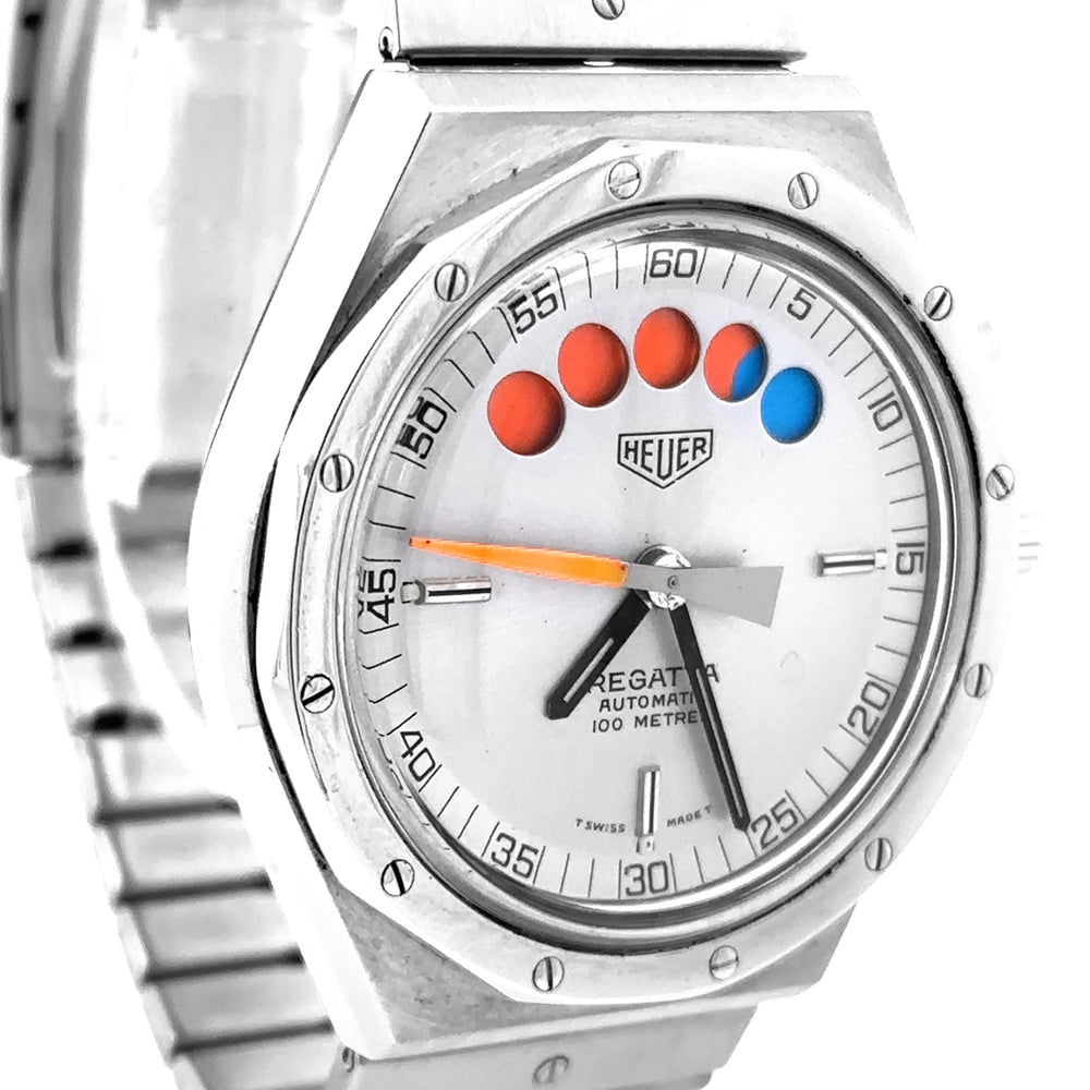 Heuer Regatta 134.500 40mm Stainless Steel