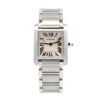 Cartier Tank Francaise Small Stainless Steel 2384