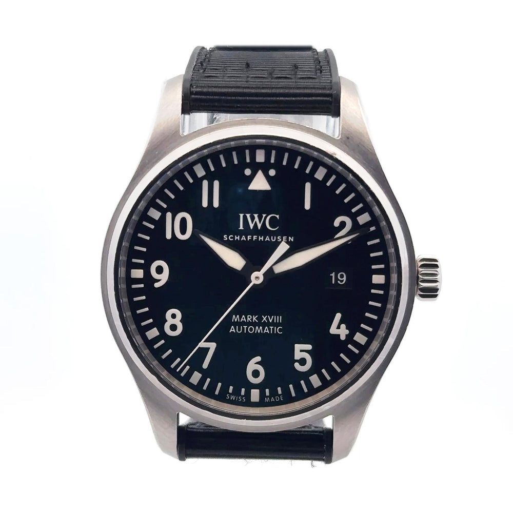 IWC Mark XVIII  40mm Stainless Steel on Rubber