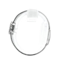 Omega Lady Dress 18k White Gold Diamond Bezel