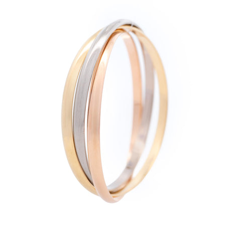 Cartier Trinity Tri-Color Bracelet - Elegant Design