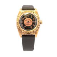 Rolex Bubble Back 32mm Yellow Gold 2940 Custom Band Off Center Dial