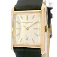 Vacheron Constantin Tank 22x31mm Yellow Gold