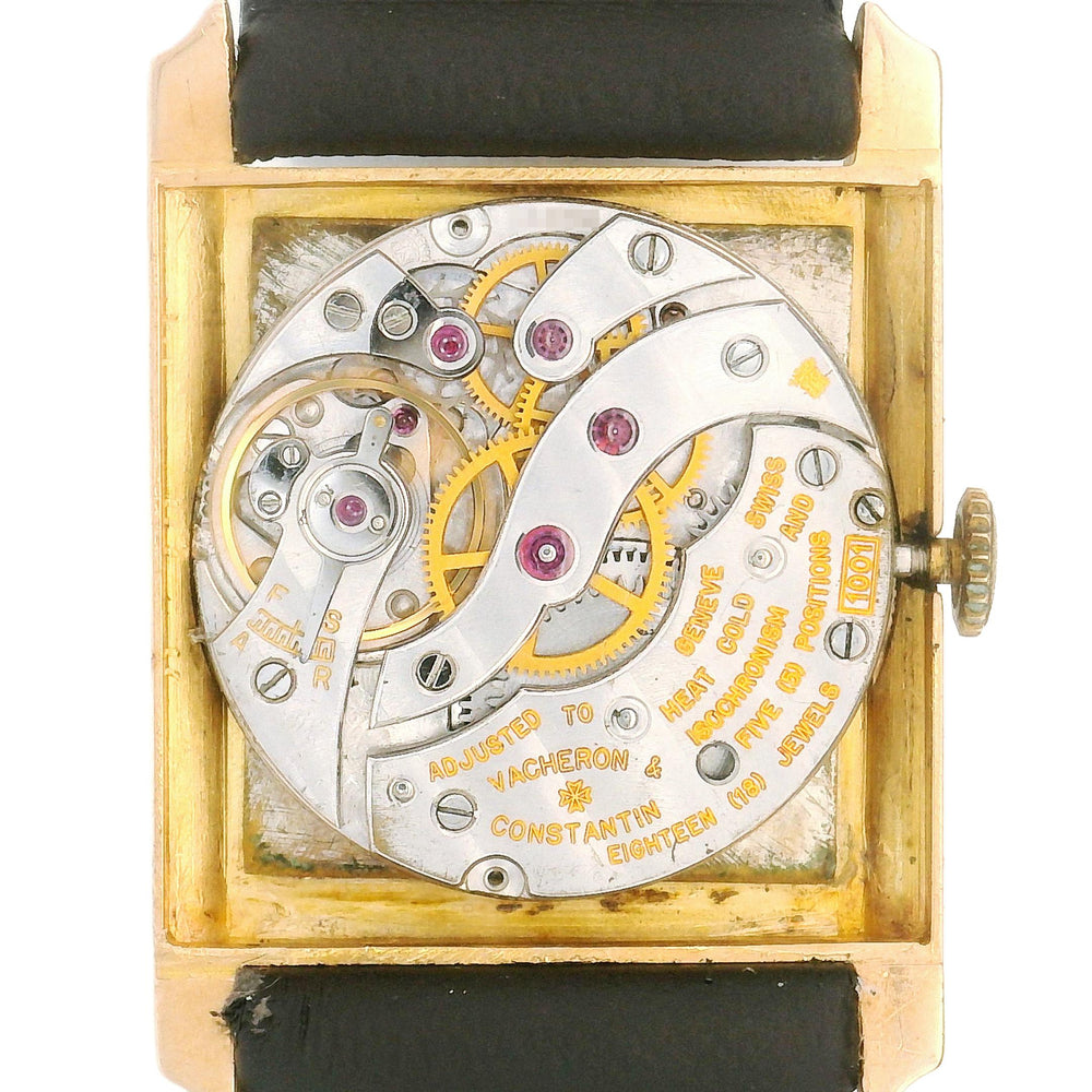 Vacheron Constantin Tank 22x31mm Yellow Gold