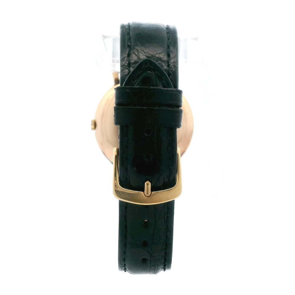 IWC Mens Dress Watch 18k Yellow Gold