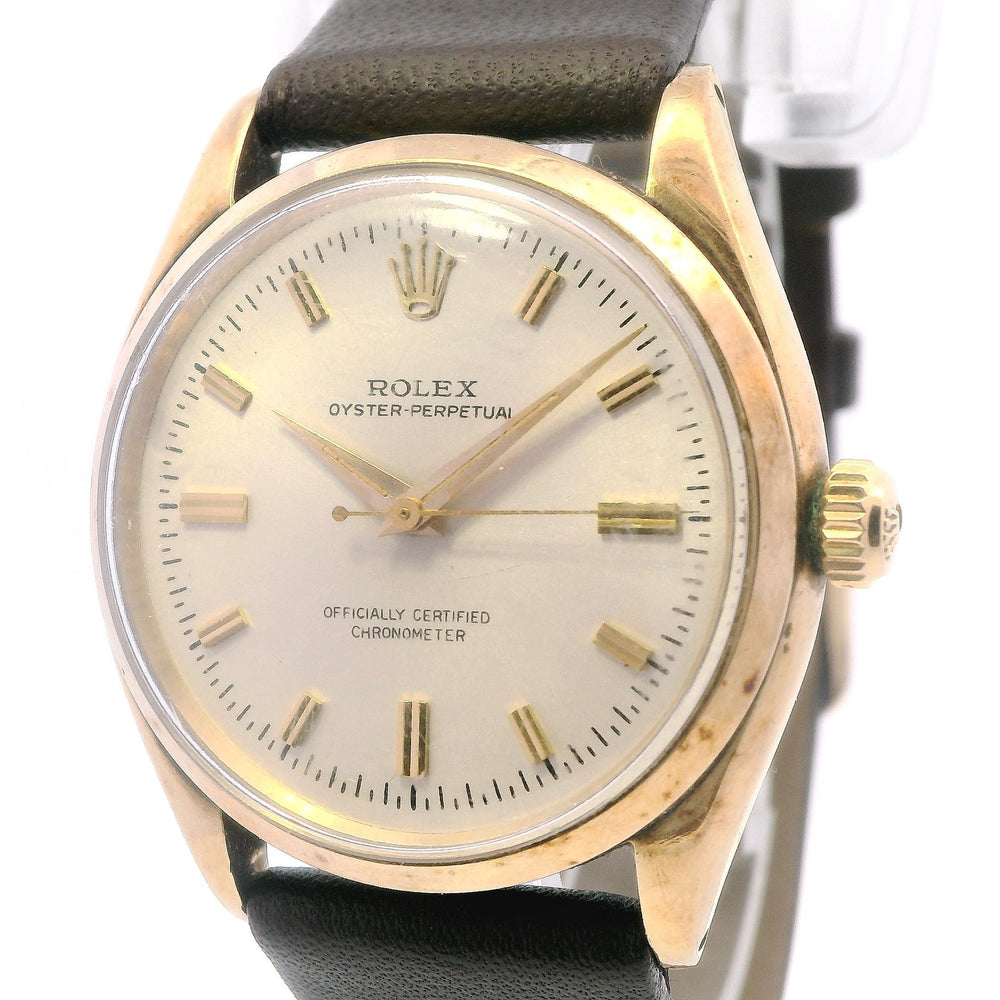 Rolex Oyster Perpetual 18k Yellow Gold