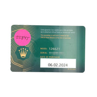 Rolex 126621 2024 40mm Yachtmaster SS/RG