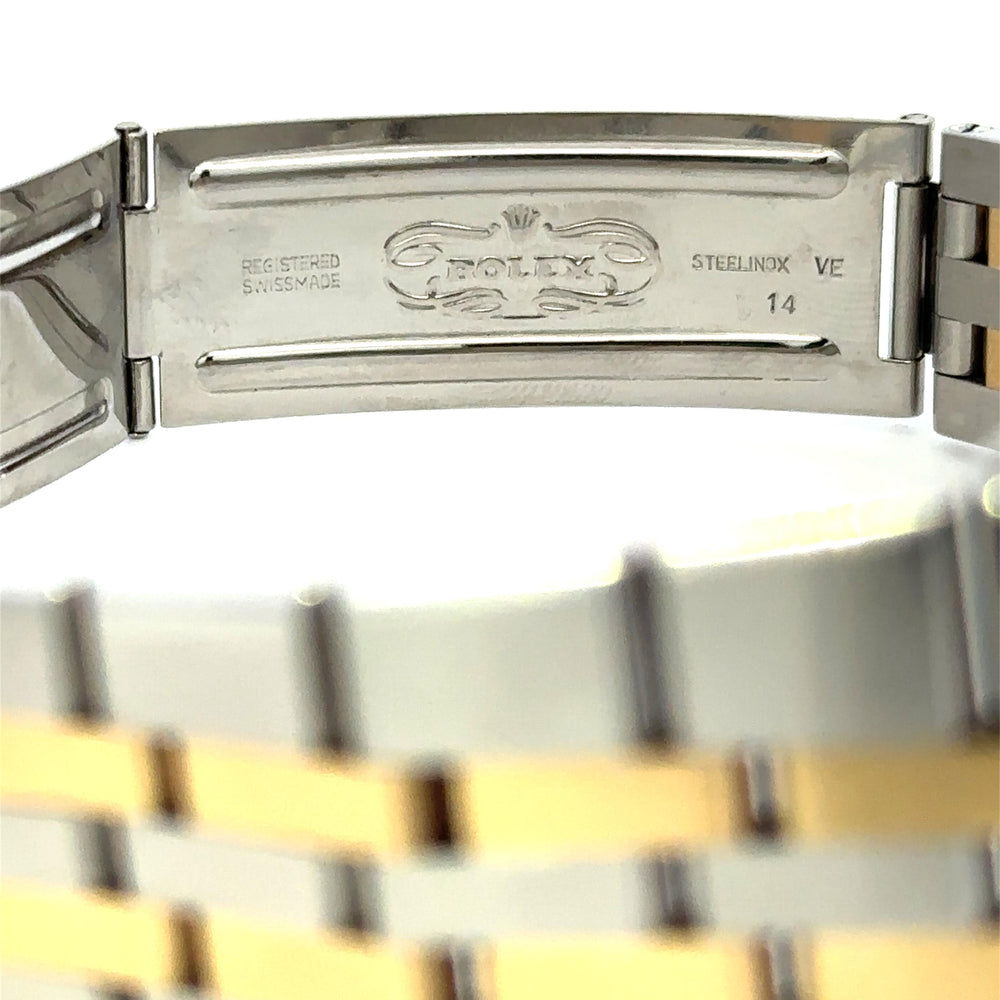 Rolex Oysterquartz Datejust Stainless Steel/Yellow Gold 17013