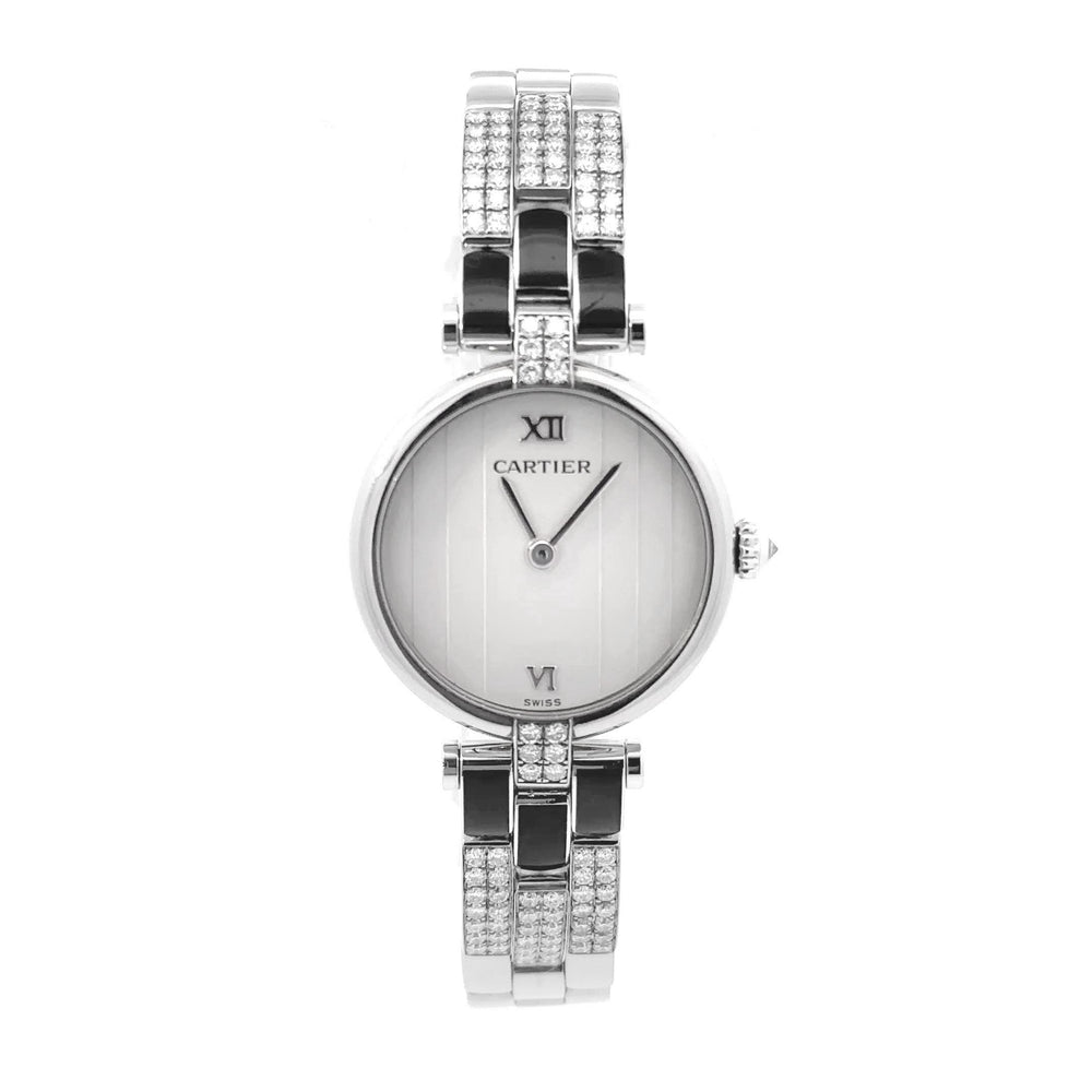 Cartier Vendome 18k WG 1296