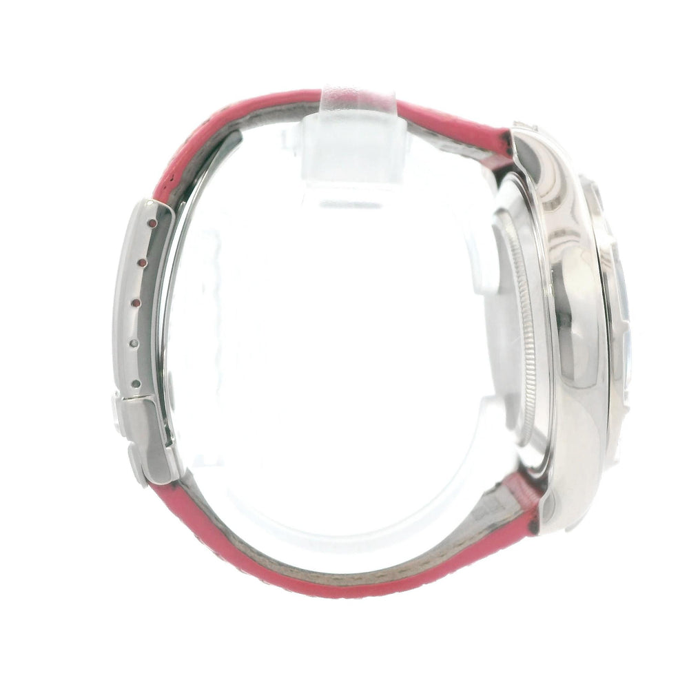 Rolex 116519 Daytona 40mm 18k WG Diamonds on Leather Band