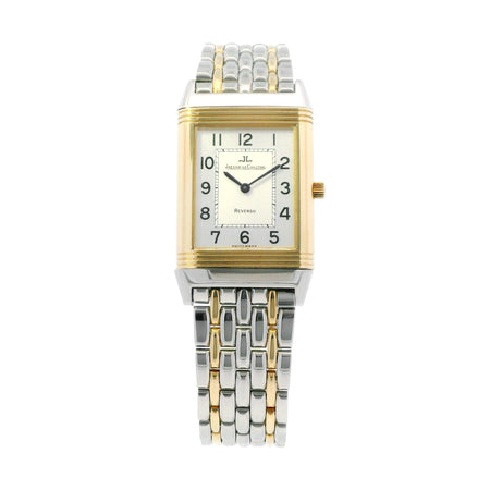 Jaeger Lecoultre 250.5.86 Reverso SS/Yellow Gold Engraved