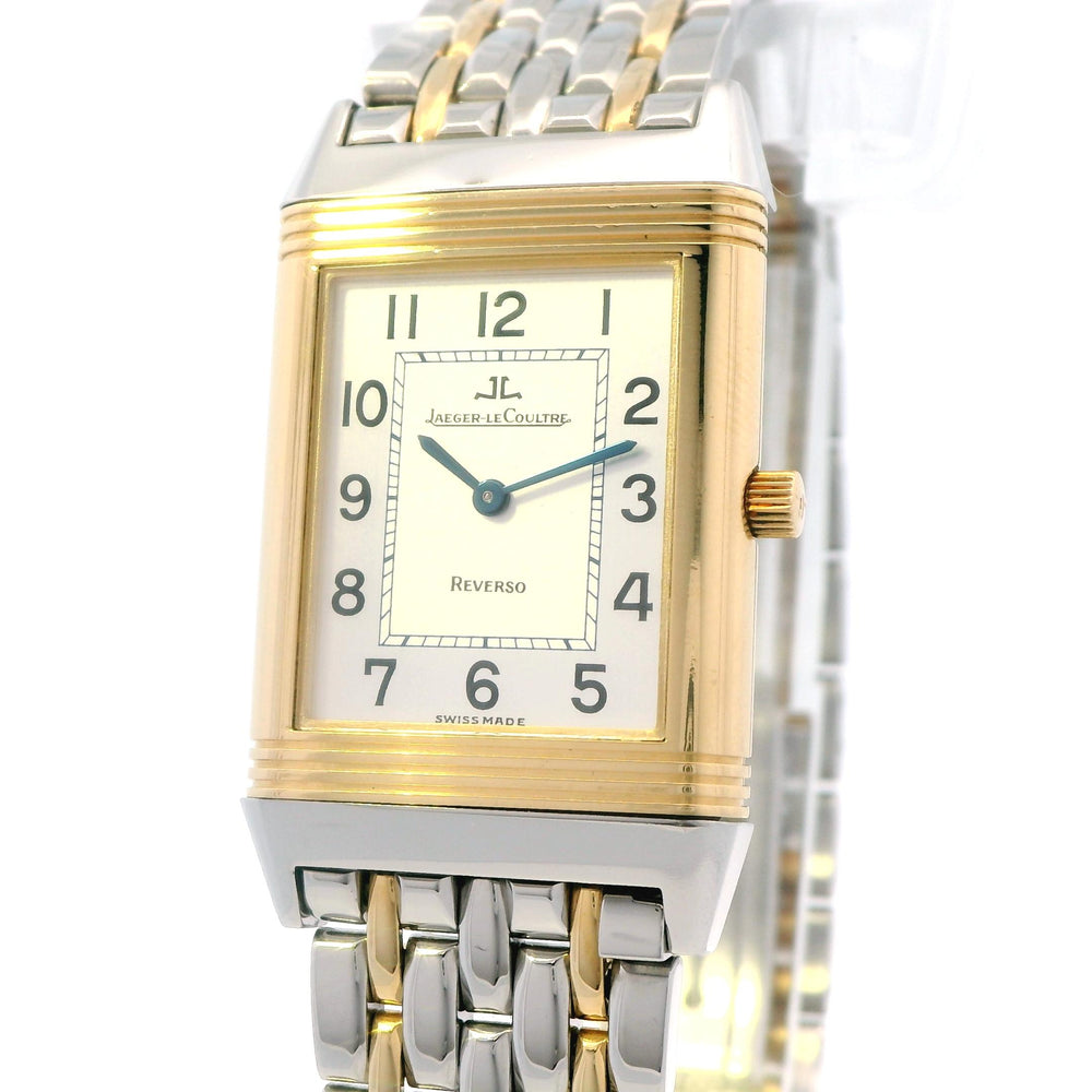 Jaeger Lecoultre 250.5.86 Reverso SS/Yellow Gold Engraved